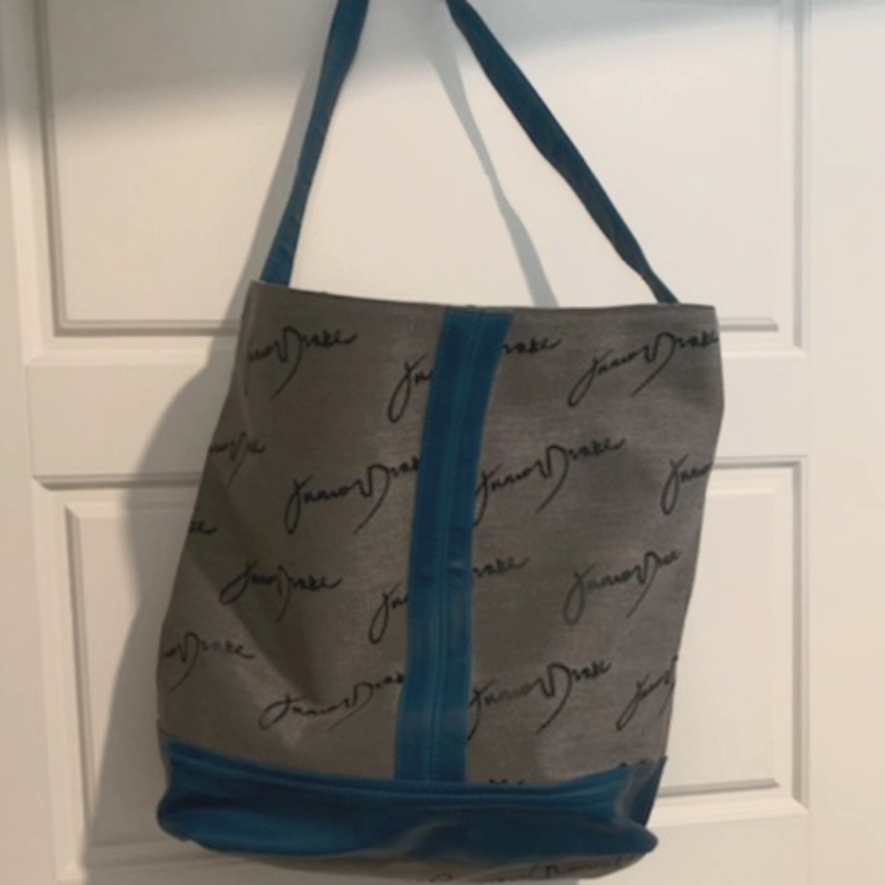 Junior Drake Canvas Tote Purse Designer Bag